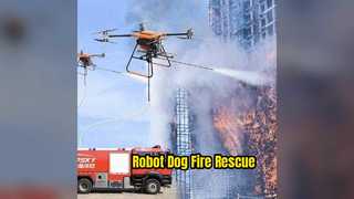 Yangın Kurtarma Görevleri İçin Robot Köpek