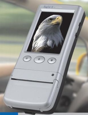 Built - In Gps Portable Breath Analyzer With Micro Thermal Printer 173 * 75 * 30mm