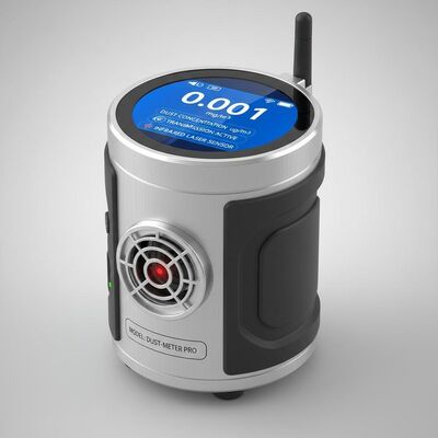 Portable Dust Measurement Instrument with 4G Transmission Infrared Laser and 0.001mg/m3 Resolution for Direct Reading Dust Concentration