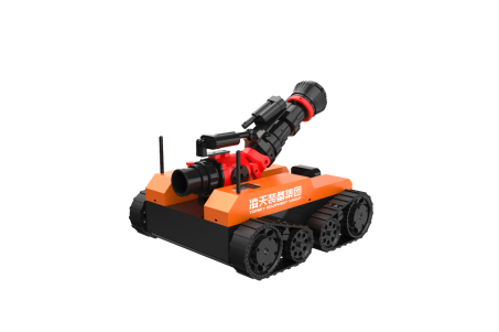 portable new energy vehicle fire extinguishing robot