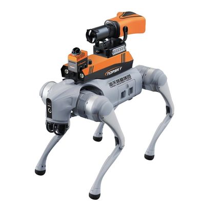 Çok fonksiyonel kullanım Yangın kurtarma keşif dörtlü robot uzun dayanıklılık operasyonu
