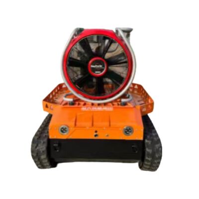 6500N çekme kuvveti, 1100m uzaktan kumanda ve %78,1 tırmanma kabiliyetine sahip patlamaya dayanıklı itfaiye robotu
