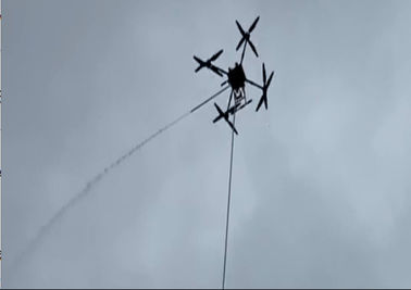 16m / S Hortum Bağlama Tipi Yangın Söndürme Drone İHA
