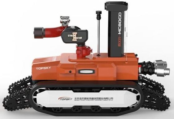RXR-MC80BGD Patlamaya Dayanıklı 1.4mpa 1000m Yangın Söndürme Robotu