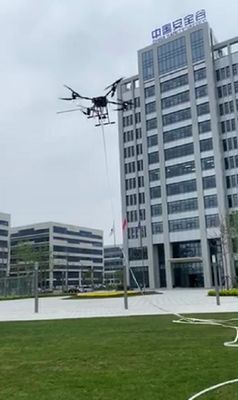 Kırık Pencere Fonksiyonu İtfaiye Drone İHA Hortumu Bağlama Tipi