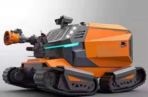 All Terrain Four Track 1000m Yangın Söndürme Robotu RXR-M150GD